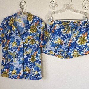 Anthropologie Size M Pajama Set by Printfresh
